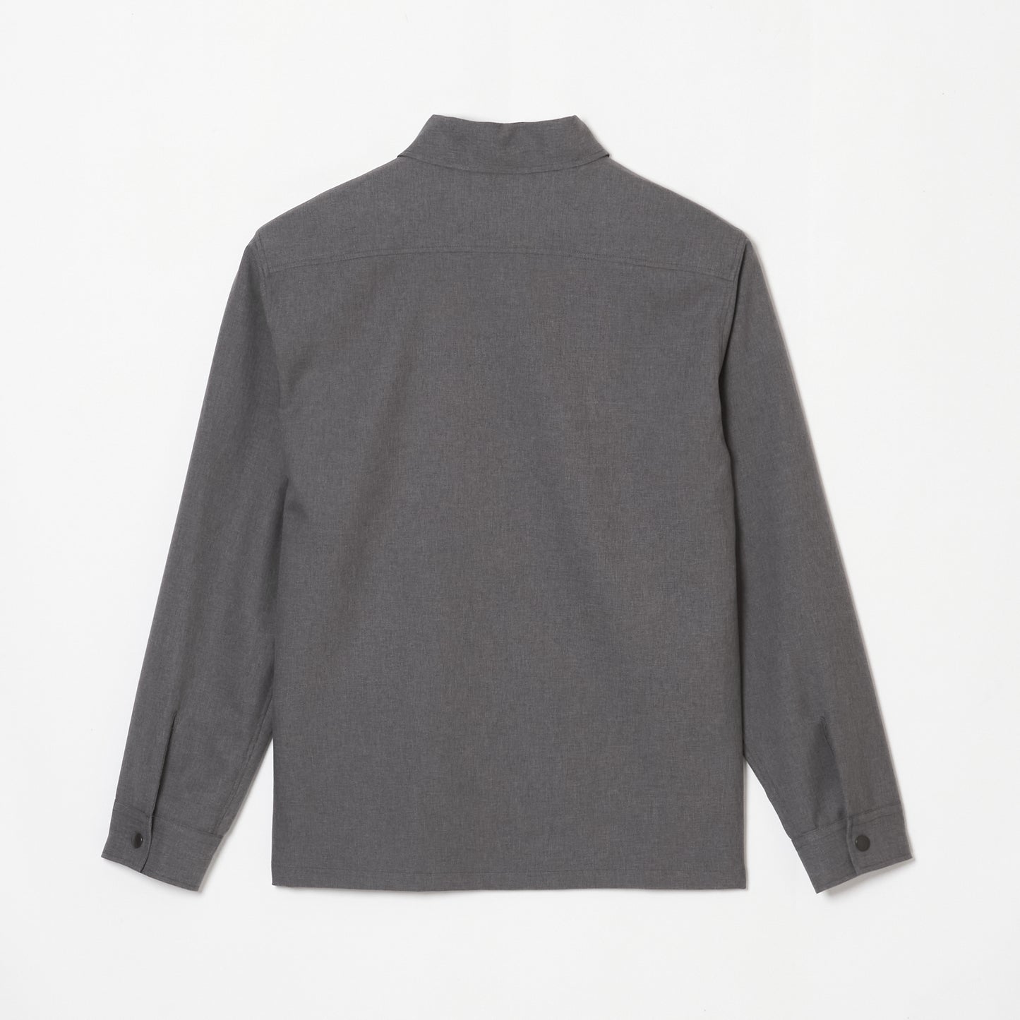 2POCKETS HALF ZIP SHIRT/TWILL STRECH