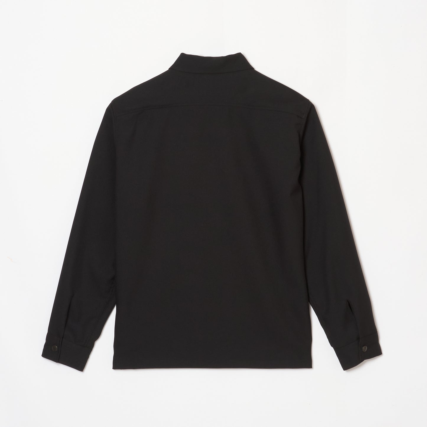 2POCKETS HALF ZIP SHIRT/TWILL STRECH