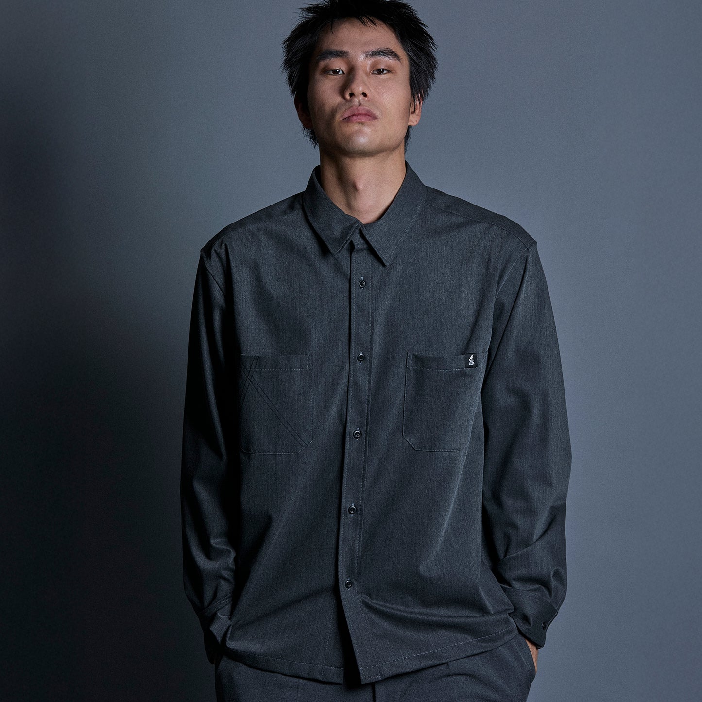 2POCKETS SHIRTS/STRECH