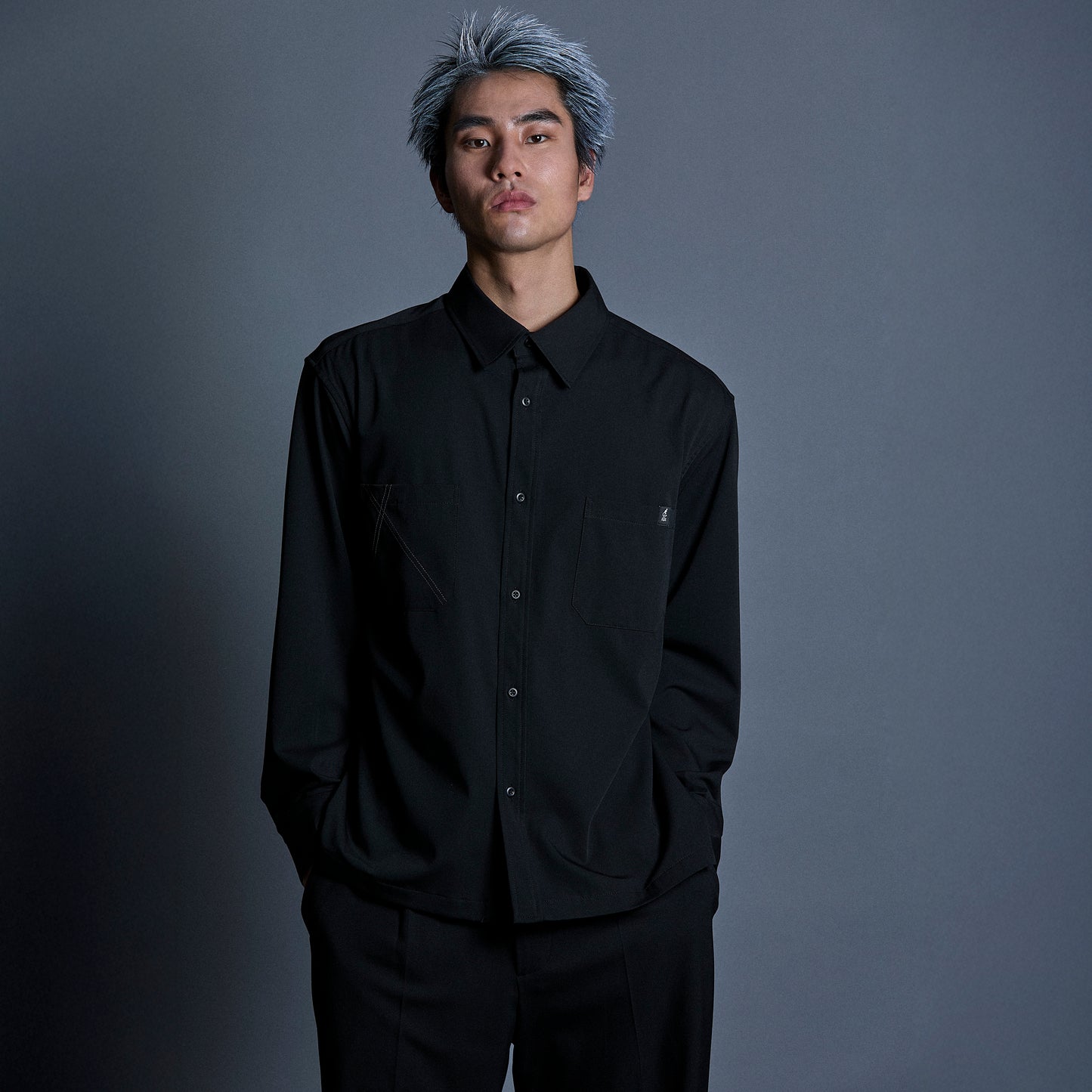 2POCKETS SHIRTS/STRECH